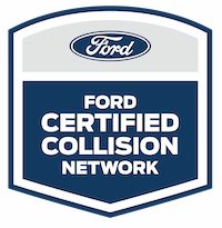 ford certified collision repair logo